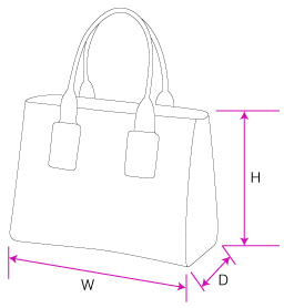 かばんのサイズについて